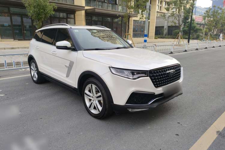 Used Zotye T700 2017 1.8T Manual Luxury Model Front Right 45 Deg