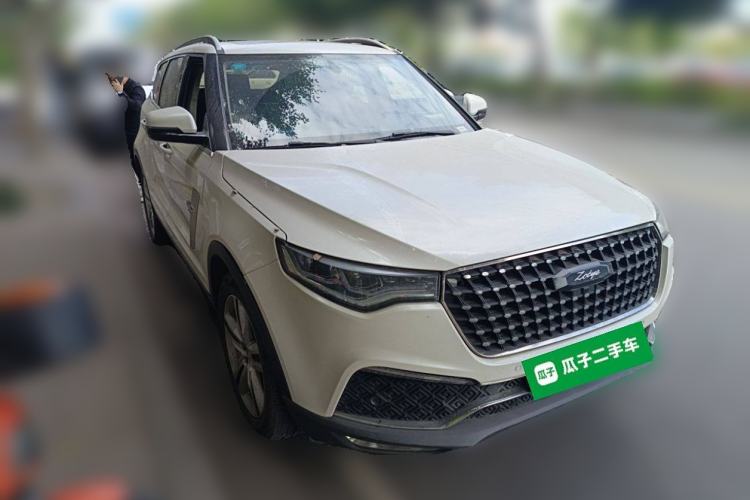 Used Zotye T700 2017 1.8T Dual-Clutch Luxury Model Front Right 45 Deg