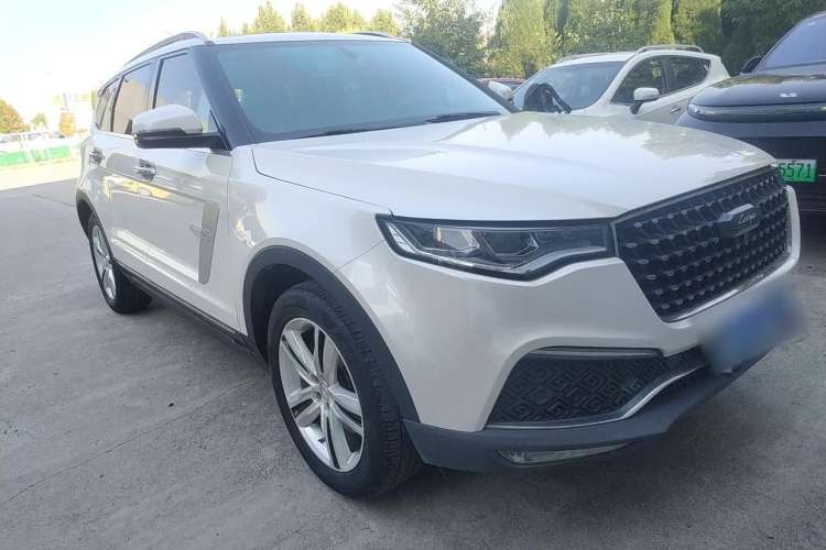 Used Zotye T700 2017 1.8T Dual-Clutch Luxury Model Front Right 45 Deg
