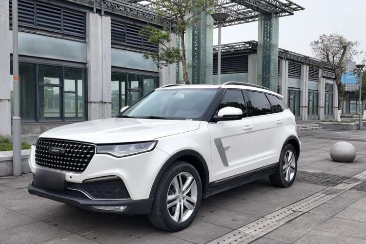 Used Zotye T700 2017 1.8T Dual-Clutch Luxury Model Front Right 45 Deg