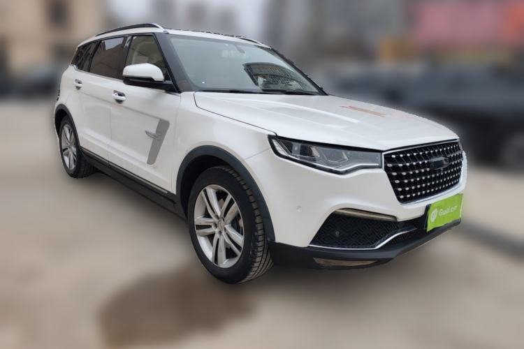 Used Zotye T700 2017 1.8T Dual-Clutch Luxury Model Front Right 45 Deg