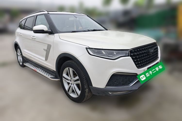 Used Zotye T700 2017 1.8T Dual-Clutch Luxury Model Front Right 45 Deg