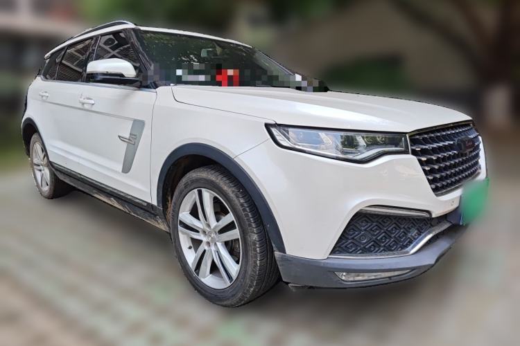 Used Zotye T700 2017 1.8T Dual-Clutch Luxury Model Front Right 45 Deg