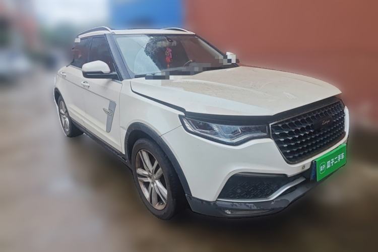 Used Zotye T700 2017 1.8T Manual Luxury Model Front Right 45 Deg