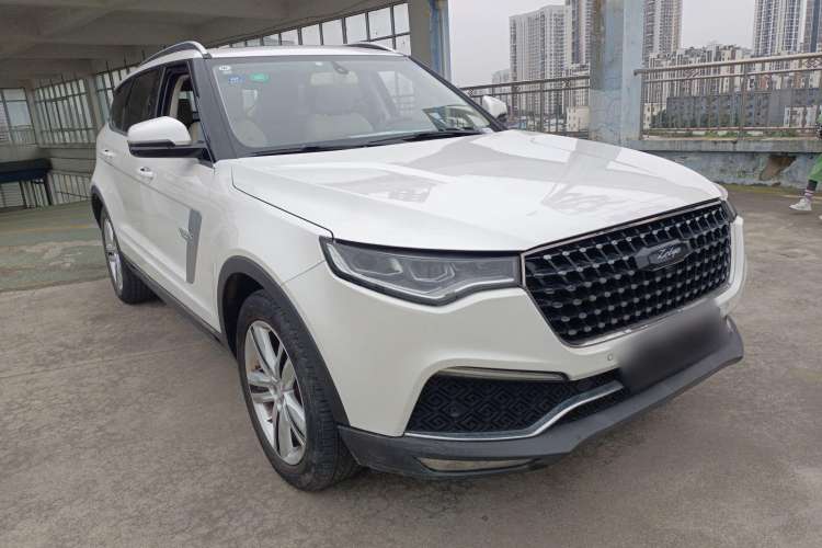 Used Zotye T700 2017 1.8T Manual Luxury Model Front Right 45 Deg