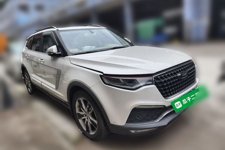 Used Zotye T700 2017 1.8T Manual Luxury Model Front Right 45 Deg