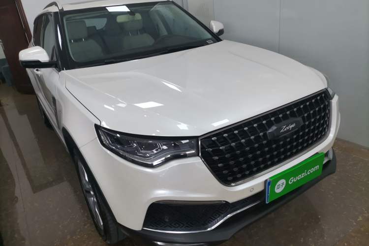 Used Zotye T700 2017 1.8T Dual-Clutch Luxury Model Front Right 45 Deg