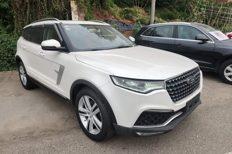 Used Zotye T700 2017 1.8T Dual-Clutch Luxury Model Front Right 45 Deg