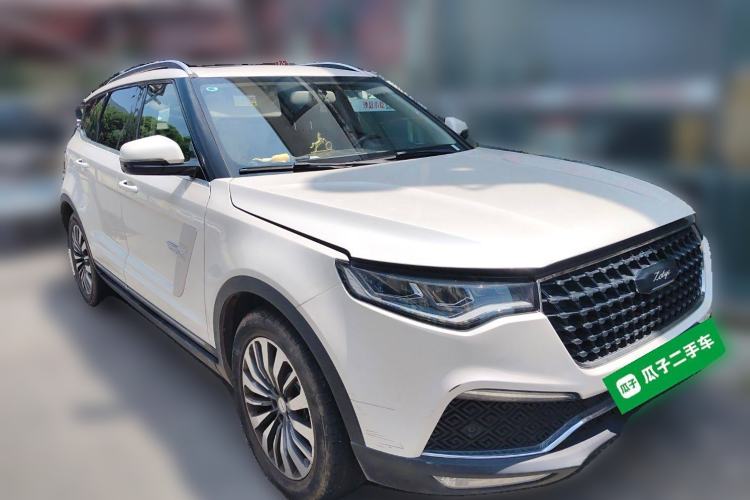 Used Zotye T700 2017 1.8T Dual-Clutch Luxury Model Front Right 45 Deg