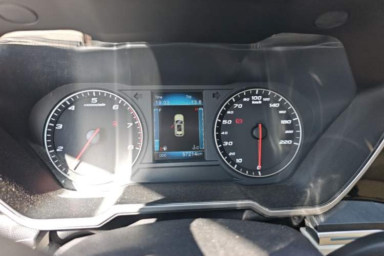 Used Zotye T700 2017 1.8T Manual Luxury Model Instrument Cluster
