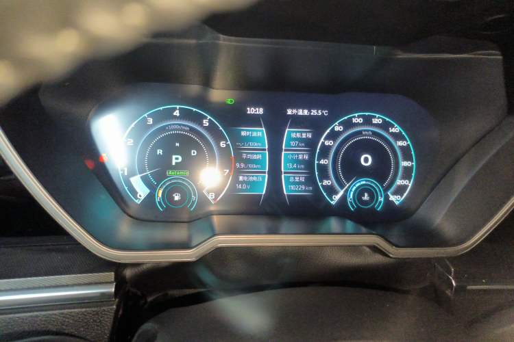 Used Zotye T700 2017 1.8T Dual-Clutch Flagship Model Instrument Cluster