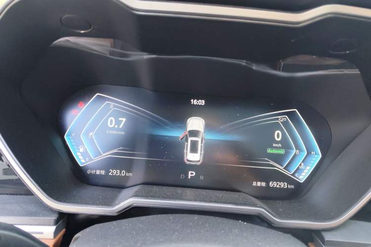 Used Zotye T700 2017 1.8T Dual-Clutch Prestige Model Instrument Cluster