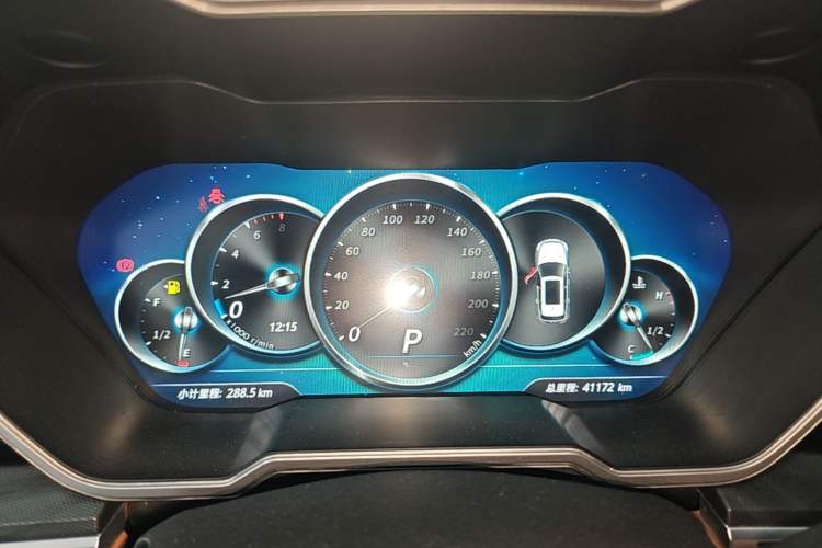Used Zotye T700 2017 1.8T Dual-Clutch Flagship Model Instrument Cluster