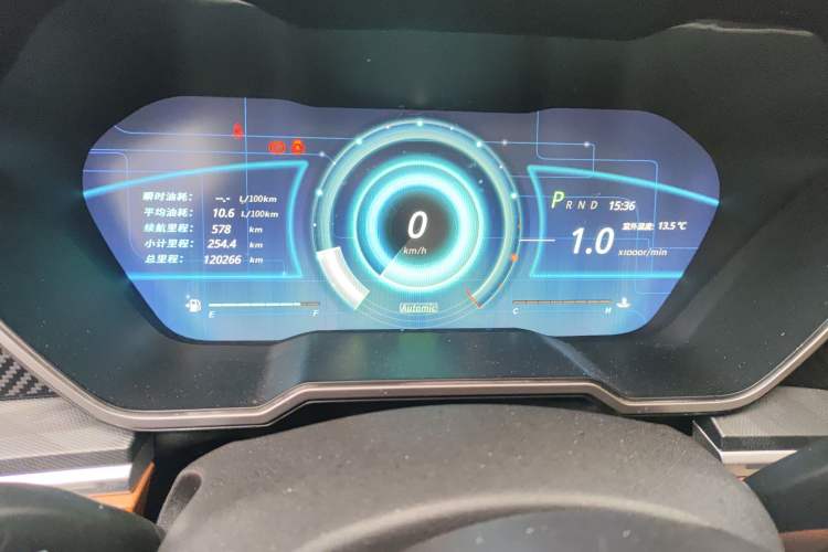 Used Zotye T700 2017 1.8T Dual-Clutch Prestige Model Instrument Cluster