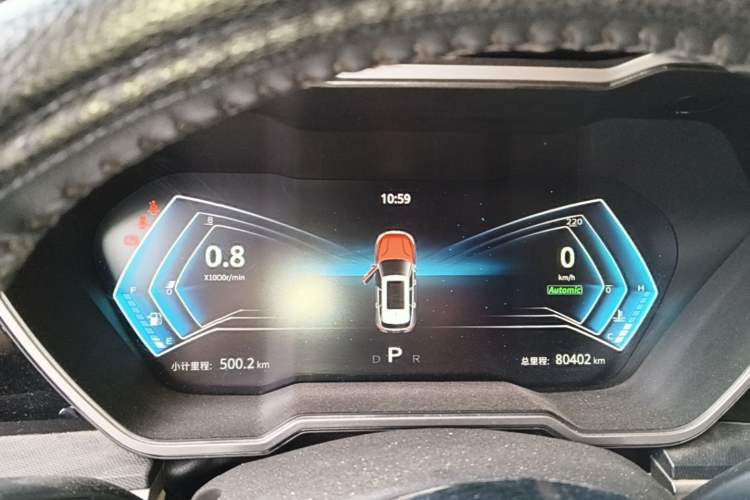 Used Zotye T700 2017 1.8T Dual-Clutch Prestige Model Instrument Cluster