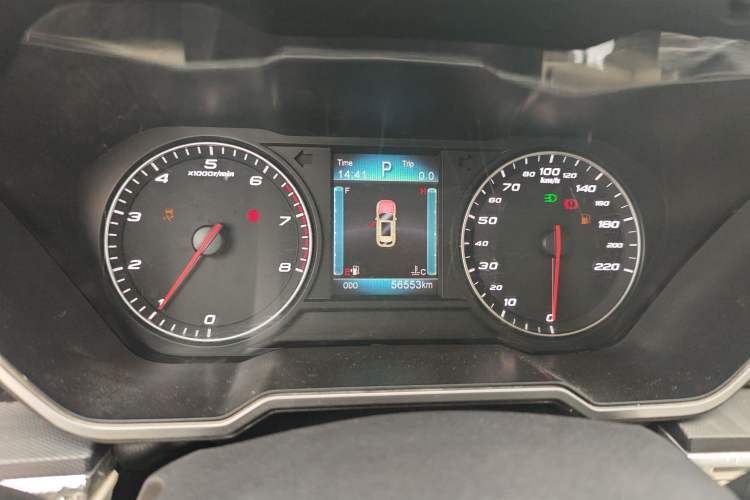Used Zotye T700 2017 1.8T Dual-Clutch Luxury Model Instrument Cluster