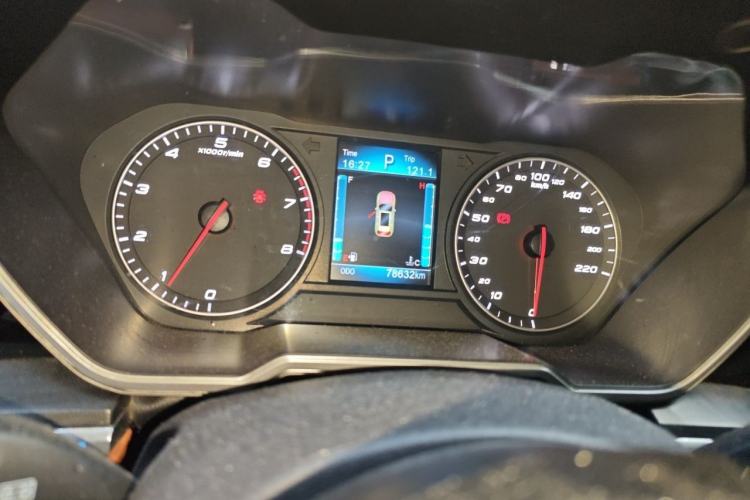 Used Zotye T700 2017 1.8T Dual-Clutch Luxury Model Instrument Cluster