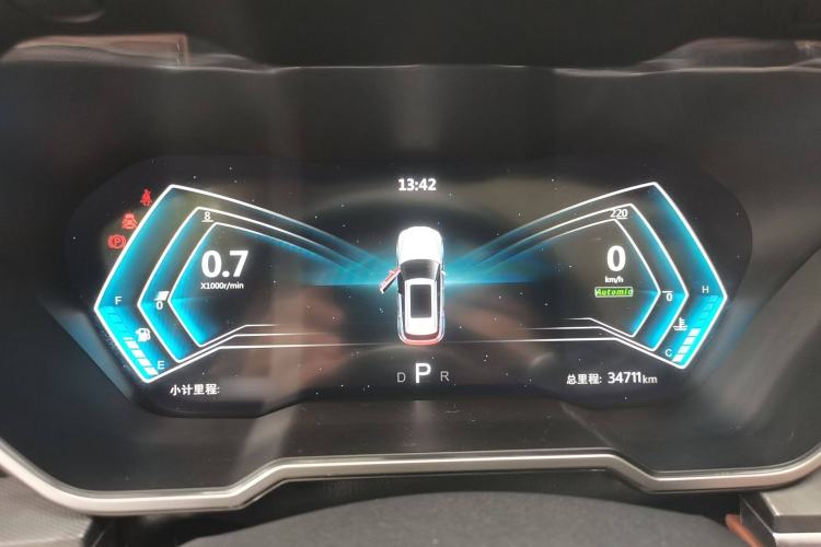 Used Zotye T700 2017 1.8T Dual-Clutch Flagship Model Instrument Cluster