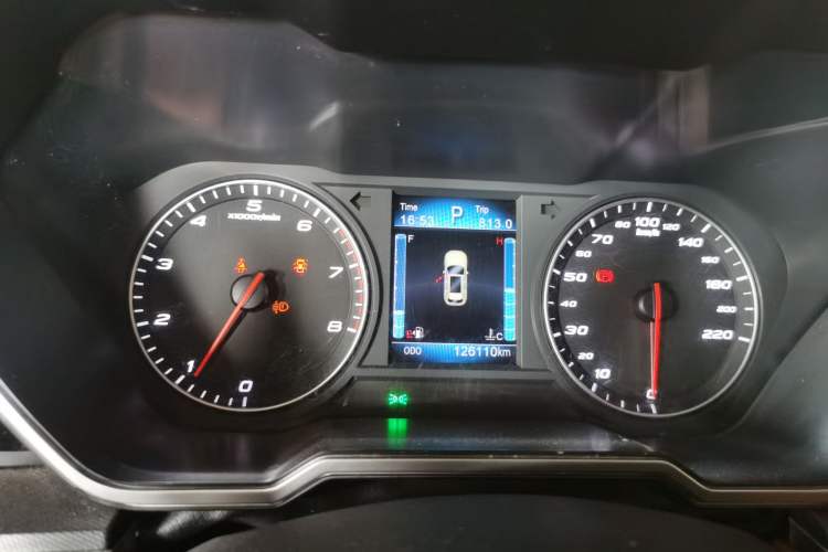 Used Zotye T700 2017 1.8T Dual-Clutch Luxury Model Instrument Cluster