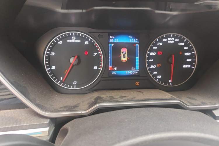 Used Zotye T700 2017 1.8T Manual Luxury Model Instrument Cluster