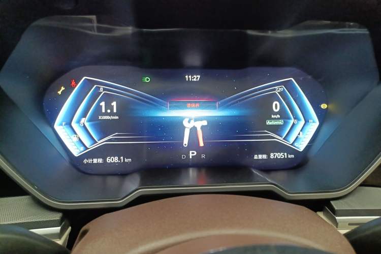 Used Zotye T700 2017 1.8T Dual-Clutch Prestige Model Instrument Cluster