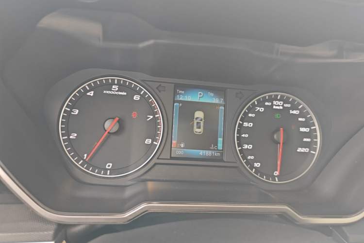 Used Zotye T700 2017 1.8T Dual-Clutch Luxury Model Instrument Cluster