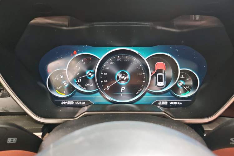 Used Zotye T700 2017 1.8T Dual-Clutch Prestige Model Instrument Cluster