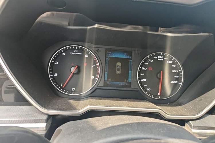Used Zotye T700 2017 1.8T Manual Luxury Model Instrument Cluster
