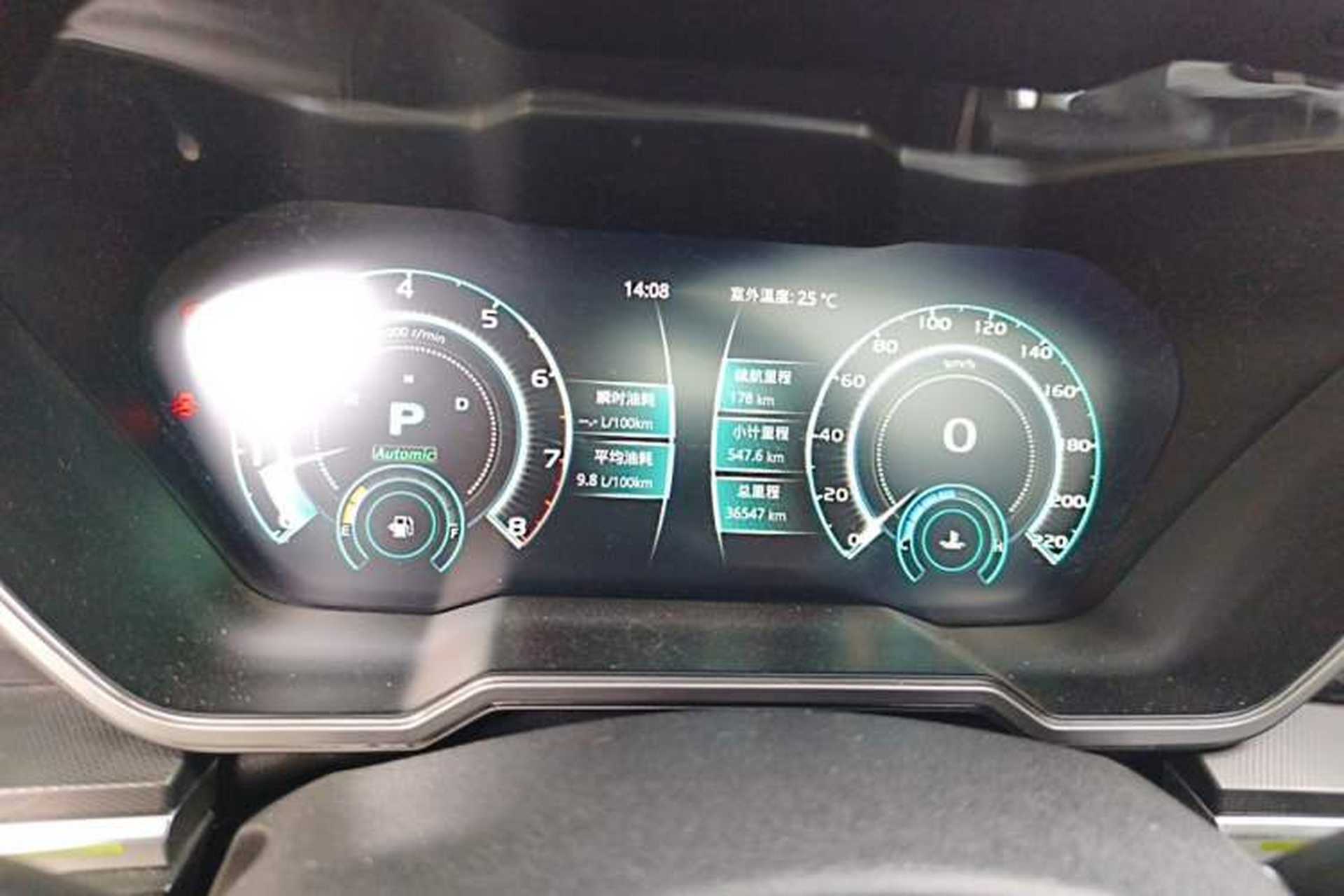 Used Zotye T700 2017 1.8T Dual-Clutch Prestige Model Instrument Cluster