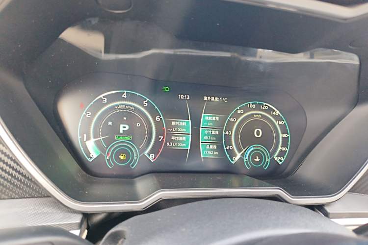 Used Zotye T700 2017 1.8T Dual-Clutch Prestige Model Instrument Cluster
