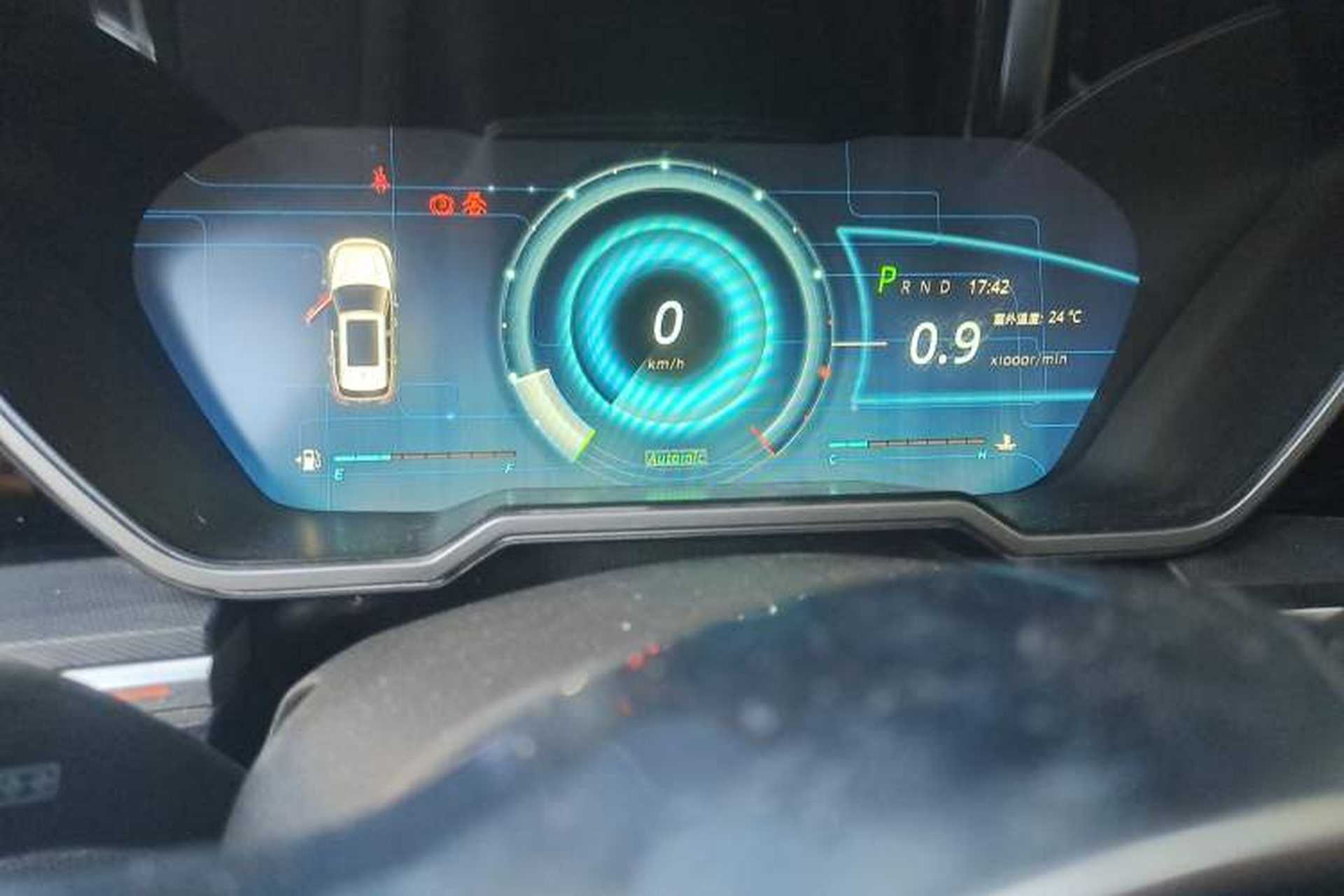 Used Zotye T700 2017 1.8T Dual-Clutch Prestige Model Instrument Cluster