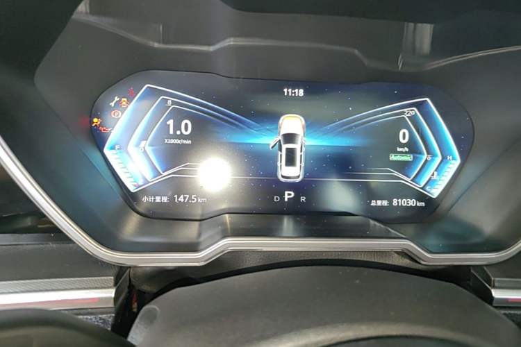 Used Zotye T700 2017 1.8T Dual-Clutch Prestige Model Instrument Cluster