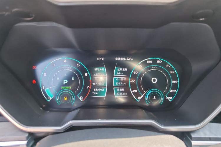 Used Zotye T700 2017 1.8T Dual-Clutch Prestige Model Instrument Cluster