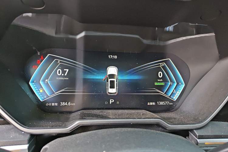 Used Zotye T700 2017 1.8T Dual-Clutch Prestige Model Instrument Cluster