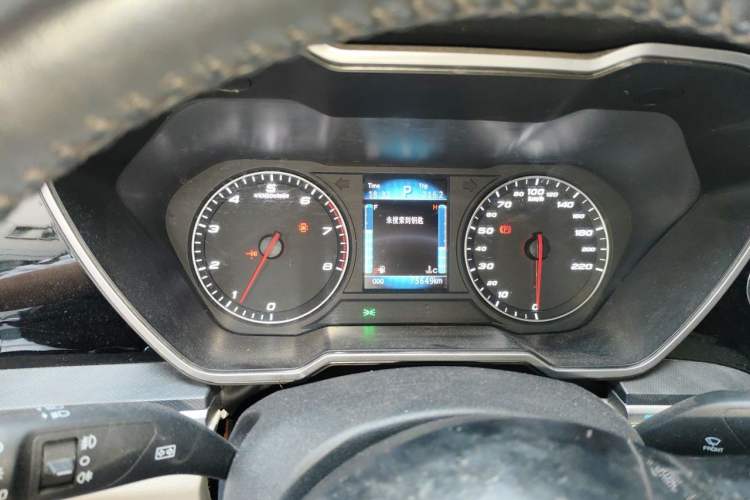Used Zotye T700 2017 1.8T Dual-Clutch Luxury Model Instrument Cluster