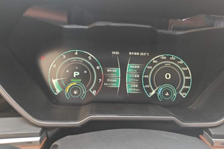 Used Zotye T700 2017 1.8T Dual-Clutch Flagship Model Instrument Cluster