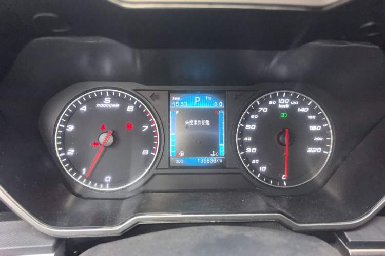 Used Zotye T700 2017 1.8T Dual-Clutch Luxury Model Instrument Cluster