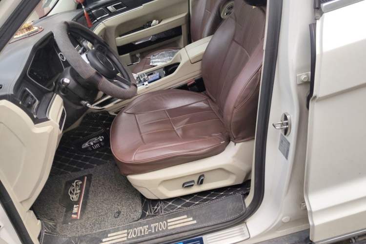 Used Zotye T700 2017 1.8T Dual-Clutch Prestige Model Left Front Seat