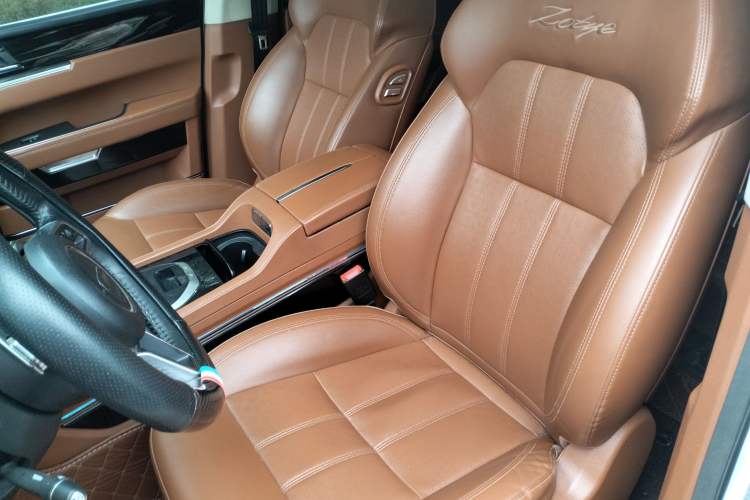 Used Zotye T700 2017 1.8T Dual-Clutch Luxury Model Left Front Seat