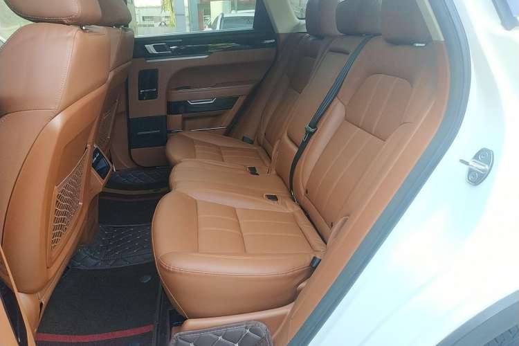 Used Zotye T700 2017 1.8T Dual-Clutch Luxury Model Left Rear Seat