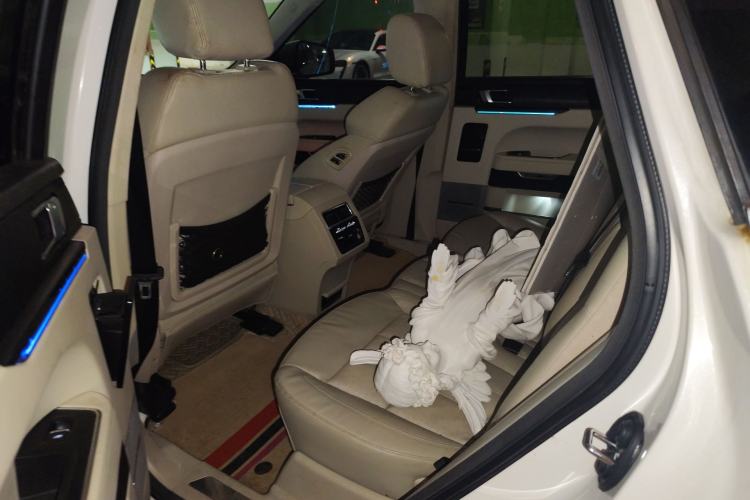 Used Zotye T700 2017 1.8T Dual-Clutch Luxury Model Left Rear Seat