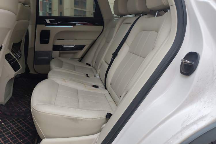 Used Zotye T700 2017 1.8T Dual-Clutch Luxury Model Left Rear Seat