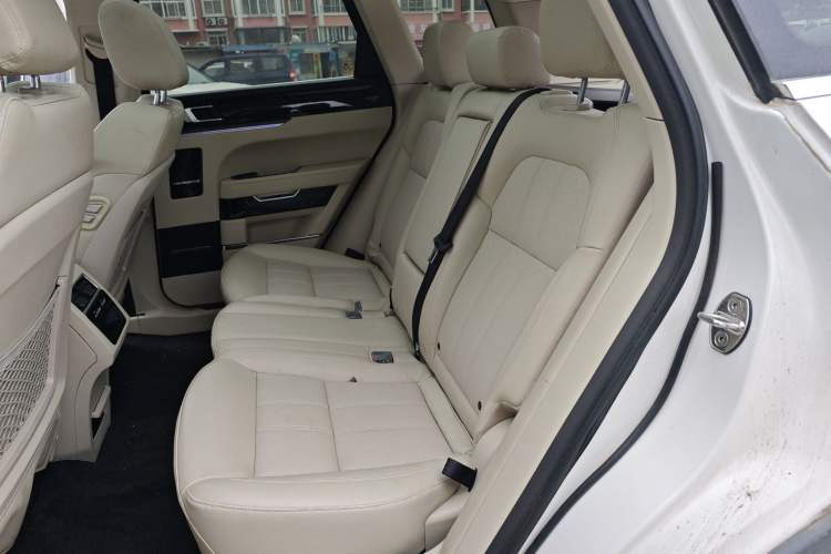 Used Zotye T700 2017 1.8T Dual-Clutch Luxury Model Left Rear Seat