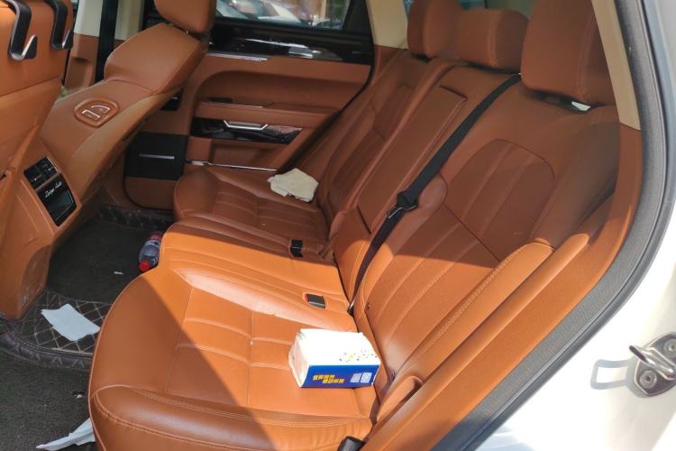 Used Zotye T700 2017 1.8T Dual-Clutch Luxury Model Left Rear Seat
