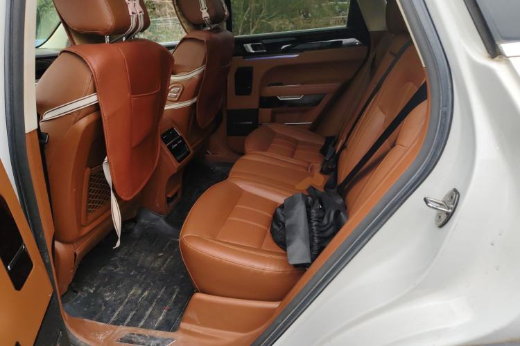 Used Zotye T700 2017 1.8T Dual-Clutch Luxury Model Left Rear Seat