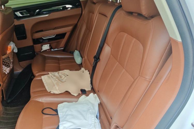 Used Zotye T700 2017 1.8T Dual-Clutch Luxury Model Left Rear Seat