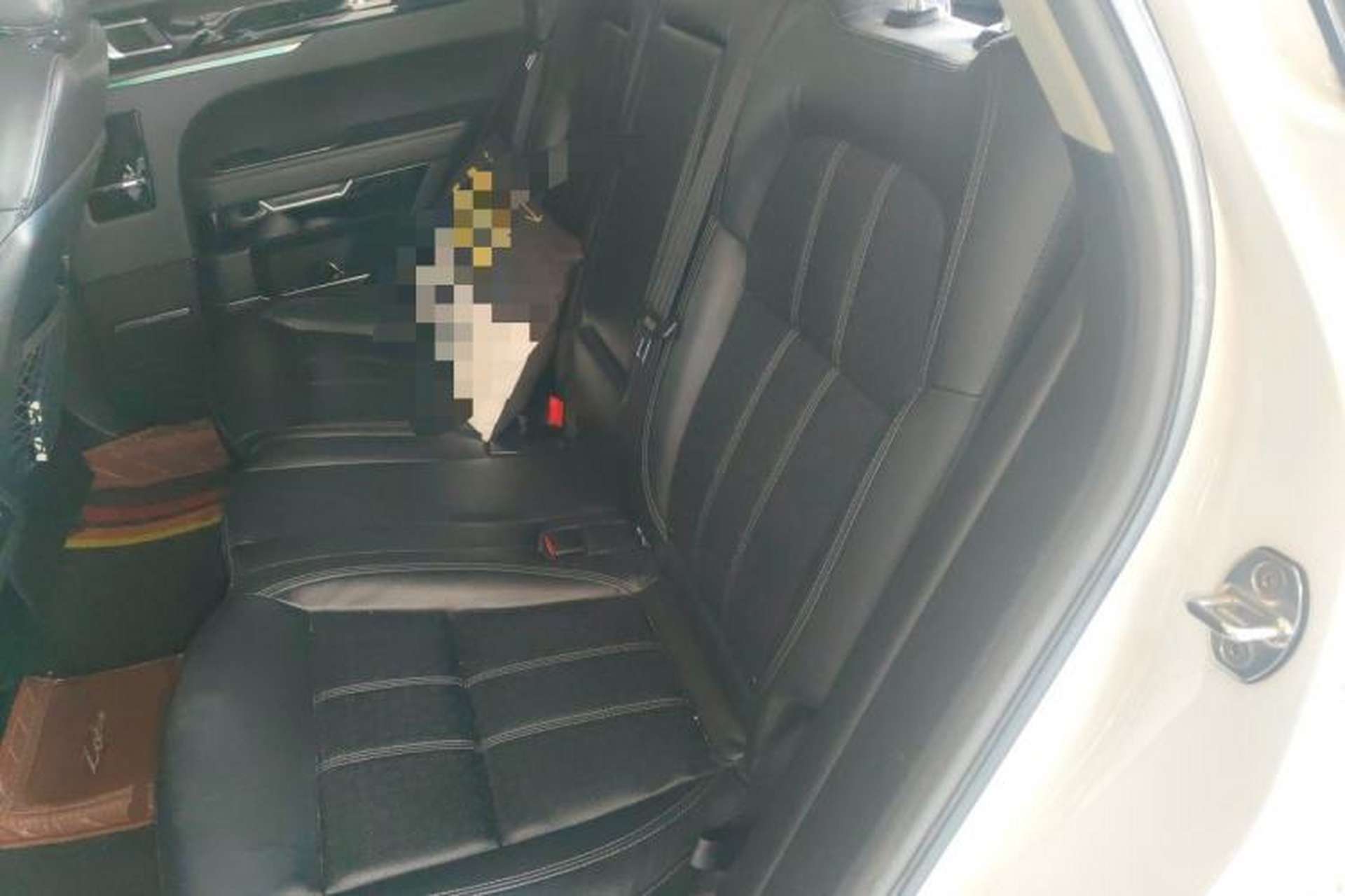 Used Zotye T700 2017 1.8T Dual-Clutch Prestige Model Left Rear Seat