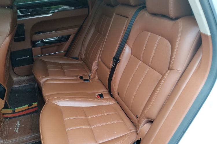 Used Zotye T700 2017 1.8T Dual-Clutch Luxury Model Left Rear Seat