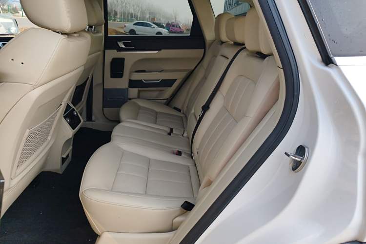 Used Zotye T700 2017 1.8T Dual-Clutch Prestige Model Left Rear Seat