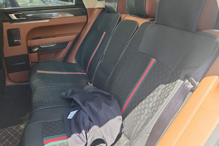 Used Zotye T700 2017 1.8T Dual-Clutch Prestige Model Left Rear Seat